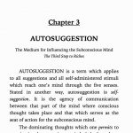 Think and Grow Rich autosuggestion sample page