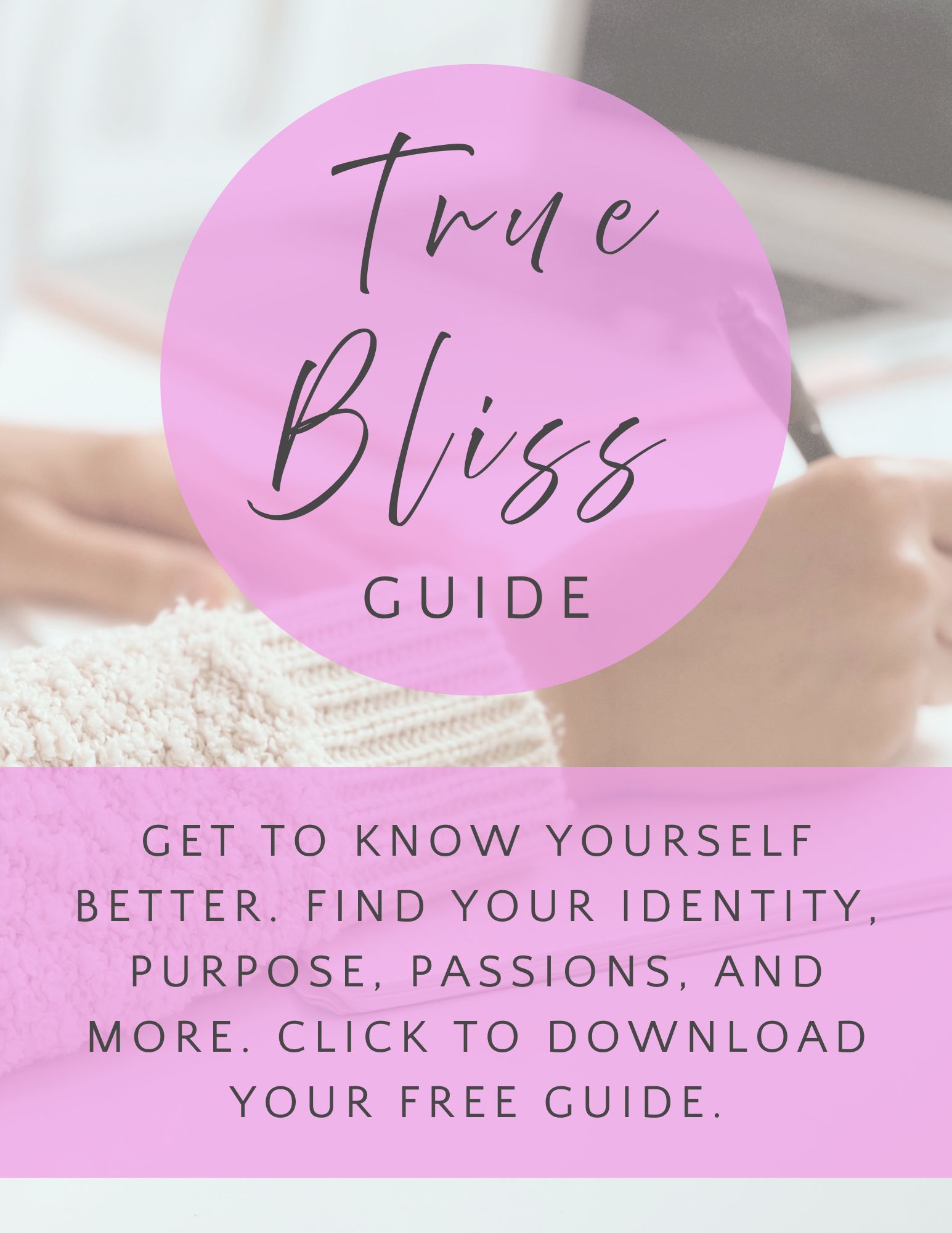 True Bliss Guide Sidebar Opt In